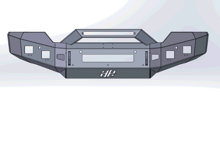Hammerhead 600-56-0918 GMC Sierra 2500/3500 2015-2019 Front Bumper Non Winch Low Profile