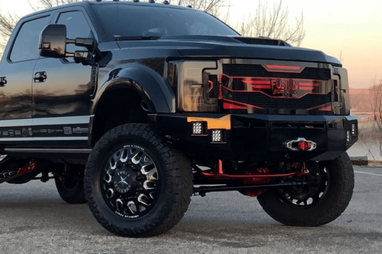 Fusion FB1719FORDFB Ford F450/F550 Superduty 2017-2019 Front Bumper