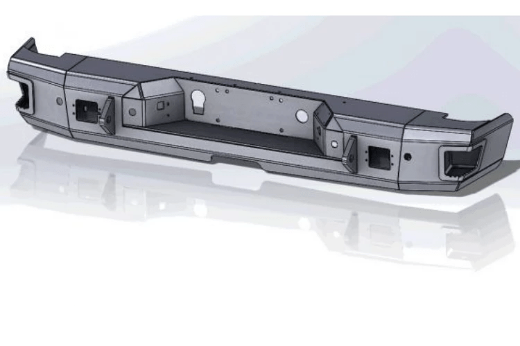 Hammerhead 600-56-0482 Chevy Silverado 2500/3500 2015-2019 Rear Bumper Flush Mount with Sensors