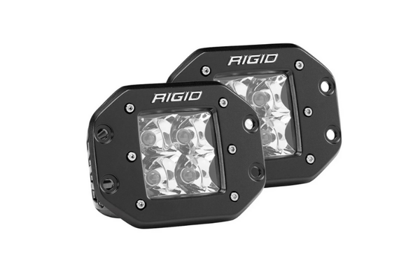 Rigid Industries 212213 D-Series PRO Spot Flush Mount 3'' – BumperOnly