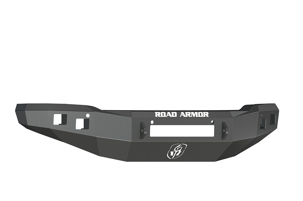 Road Armor Stealth 214R0B-NW 2014-2015 GMC Sierra 1500/DENALI Front Non-Winch Bumper, Stealth Series, Black, Square Light Port