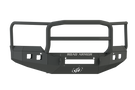 Road Armor Stealth 215R5B-NW 2015-2017 GMC Sierra 2500/3500 Non-Winch Front Bumper, Stealth Series, Square Light Port, Lonestar Guard, Black