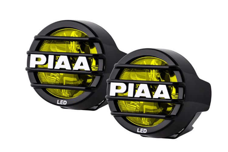 PIAA 22-05370 LP530 3.5'' LED Ion Yellow Wide Spread Fog Beam Driving Light Kit