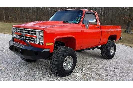 Iron Cross HD Push Bar 1981-1987 Chevy Silverado 1500/2500/3500 Front Bumper 22-515-81 Winch Ready