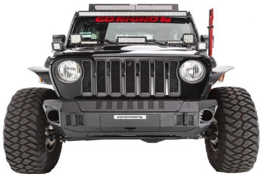 Go Rhino 230111T Jeep Wrangler JL 2007-2024 Trailline Front Bumper  Stubby