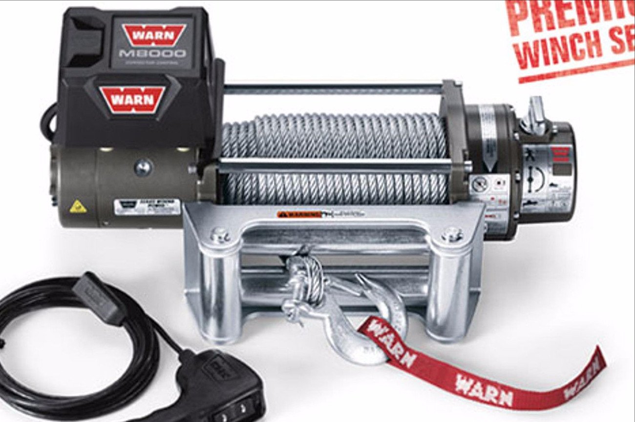 WARN 26502 M8000 Truck Winch 8,000 Lbs.