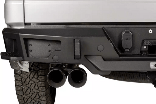 Go Rhino 28296T Ford F150 2015-2020 BR20.5 Rear Bumper Reuses Factory Hitch Plug and License Plate Lights