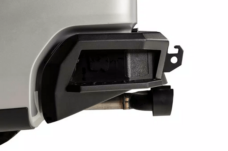 Go Rhino 28296T Ford F150 2015-2020 BR20.5 Rear Bumper Reuses Factory Hitch Plug and License Plate Lights