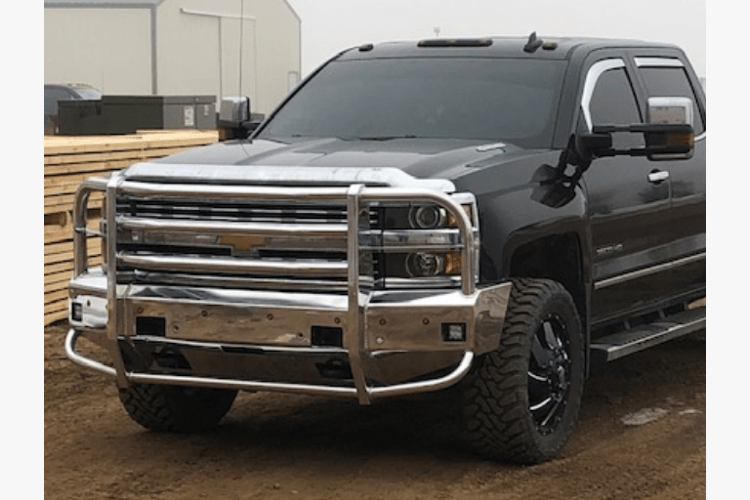 Truck Defender 2C-1519 Aluminum Chevy Silverado 2500/3500 Front Bumper 2015-2019