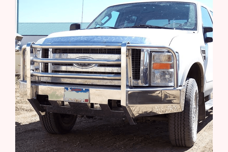 Truck Defender 2F-0810 Aluminum Ford F250/F350 Superduty Front Bumper 2008-2010