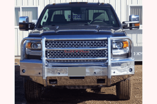Truck Defender 2G-1519 Aluminum GMC Sierra 2500/3500 Front Bumper 2015-2019