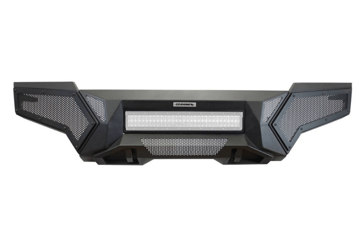Go Rhino 343891T Toyota Tacoma 2016-2023 Element Front Bumper Non-Winch with Powdered Steel Light Door