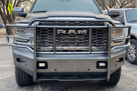 Thunder Struck Smooth Elite Dodge Ram 2500/3500 2019-2023 Front Bumper DHD19-200SM PA CA