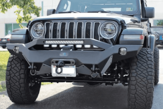 Hammerhead 600-56-0775 Jeep Wrangler JL 2018-2024 Full Width Ravager Series Front Bumper Winch Ready Pre-Runner