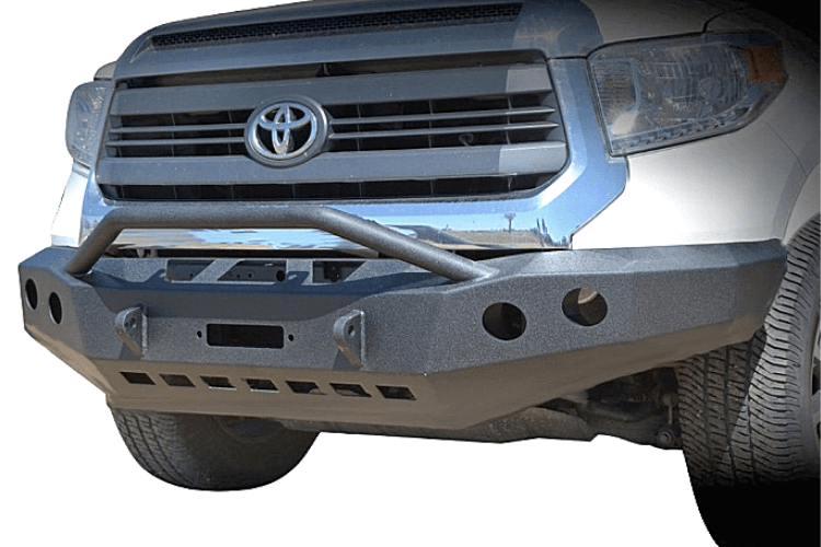 DV8 Offroad Toyota Tundra 2014-2016 Front Bumper With Hoop Winch Ready FBTT2-01