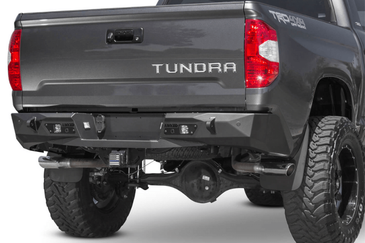 Addictive Desert Designs R741231280103 Toyota Tundra 2014-2021 Stealth Fighter Rear Bumper With Back Up Sensors