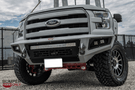 Bodyguard GAF17DN1T Ford F450/F550 Superduty 2017-2022 A2L Base Front Bumper ACC Compatible Single Light Bar Cutout