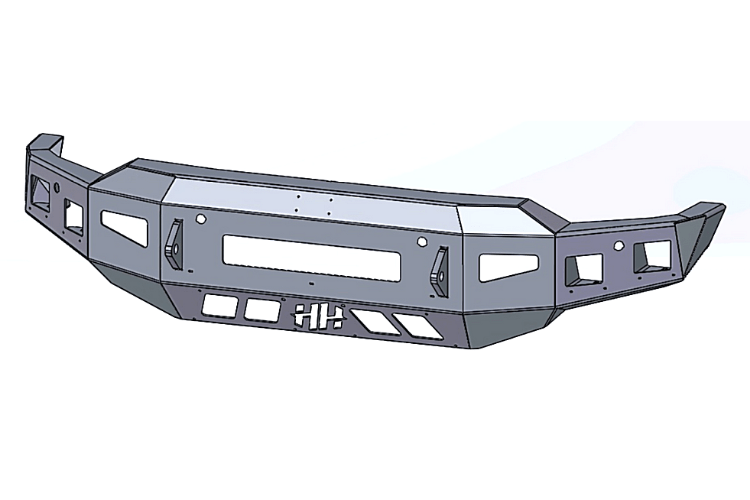 Hammerhead 600-56-0982 Chevy Silverado 2500/3500 2020-2023 Front Bumper Low Profile No Brushguard Non-Winch