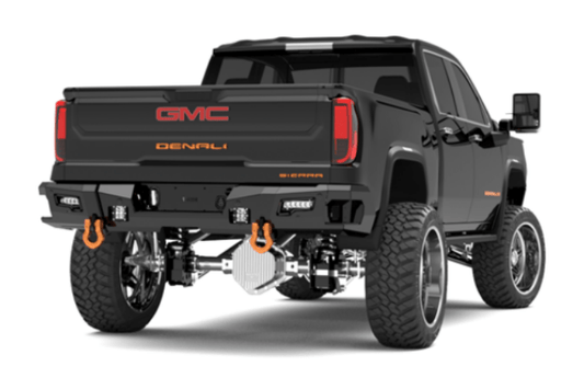 Road Armor Identity 3202DR-B0-P2-MR-BH-B Chevy 2500/3500 2020-2022 Rear Bumper