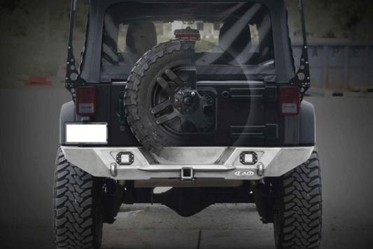 Lod Offroad Destroyer Rear Bumper Jeep Wrangler JK 2007-2017 Full-Width JRB0741