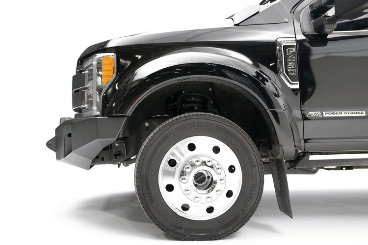 Fab Fours FS17-A4262-1 Ford F450/F550 Superduty 2017-2022 Premium Front Bumper Winch Ready with Pre-Runner Guard