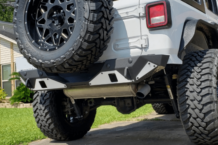 Hammerhead 600-56-0794 Jeep Wrangler JL 2018-2024 Stubby Ravager Series Rear Bumper
