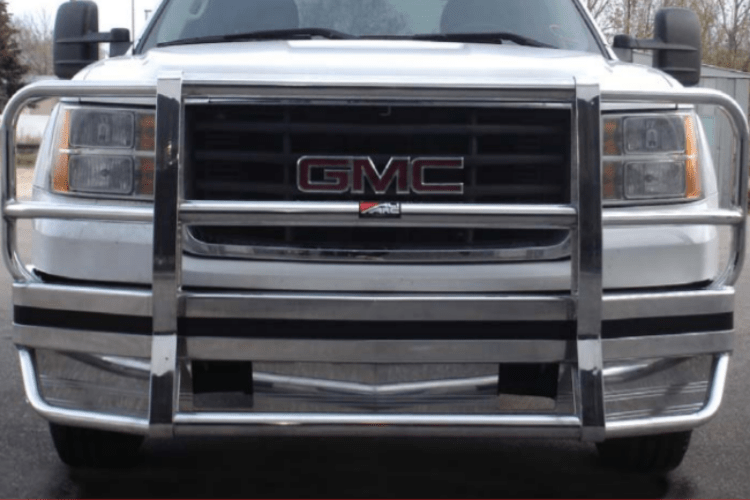 Ali Arc Traditional Aluminum GMC Sierra 2500/3500 HD 2011-2014 Front Bumper With Rake GMR192