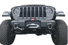 Warrior 6527 Jeep Wrangler JL 2018-2024 MOD Series Front Bumper Stubby