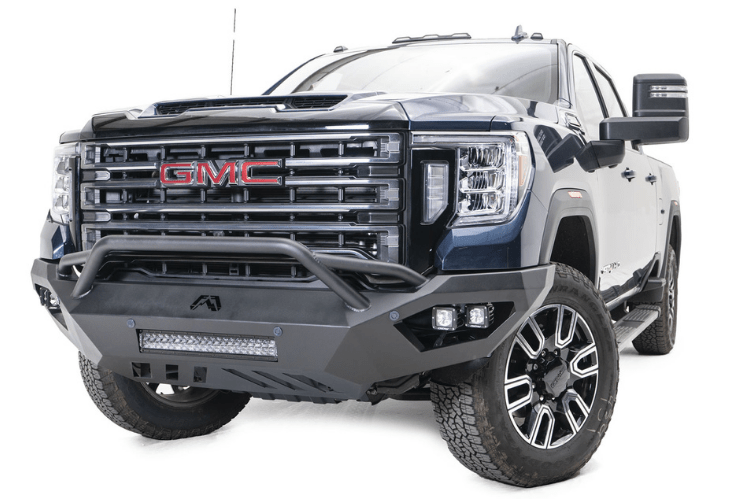 Fab Fours GM20-V5052-1 GMC Sierra 2500/3500 2020-2023 Vengeance Front Bumper Pre-Runner Guard