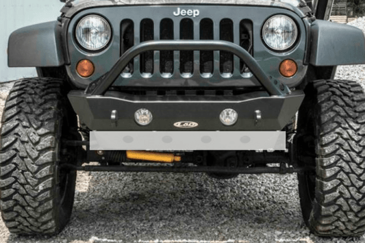 Lod Offroad Destroyer Front Bumper Jeep Wrangler JK 2007-2017 Shorty With Bull Bar Guard JFB0703