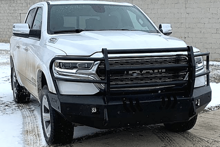 Throttle Down Kustoms BGRIL1920D1500 Dodge Ram 1500 2019-2023 Front Bumper Grille Guard