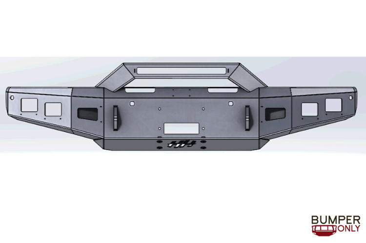 Hammerhead 600-56-0904 Nissan Titan 2016-2019 Front Bumper Formed Guard Winch Ready
