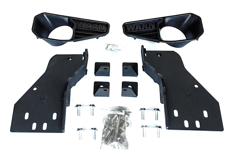Warn 93470 Chevy Silverado 2500/3500 2015-2019 Heavy Duty Front Bumper Winch Ready Grille Guard