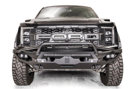 Fab Fours FR21-X5352-1 Ford Raptor 2021-2023 Matrix Front Bumper Winch Ready Pre-Runner Guard