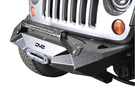 DV8 Offroad Jeep Wrangler JL 2018-2024 Front Bumper Mid-Width with Light Bar Mount Winch Ready FBSHTB-24