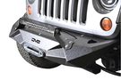 DV8 Offroad Jeep Gladiator JT 2020-2023 Front Bumper Mid-Width with Light Bar Mount Winch Ready FBSHTB-24