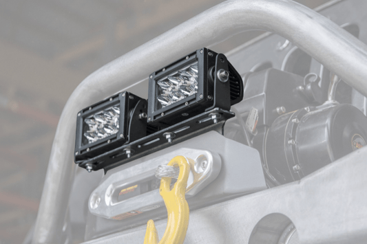 Lod Offroad Destroyer Front Bumper Jeep Wrangler JL / JK 2018-2020 Add-On Aux Light Mount JLM0701