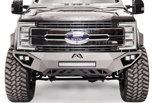 Fab Fours Open Fender Vengeance No Guard Front Bumper 2017-2022 Ford F250/F350 Superduty FS17-V4161-1