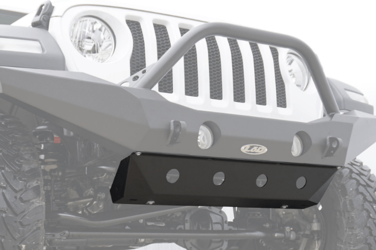 Lod Offroad Destroyer Front Bumper Jeep Wrangler JL / JK 2018-2020 Add-On Skid Plate JSP1801