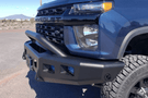 TrailReady 10725P Chevy Silverado 2500/3500 2020-2023 Front Bumper Winch Ready With Pre-Runner Guard