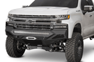 ADD F441423030103 Chevy Silverado 1500 2019-2021 Stealth Fighter Front Bumper with Sensor Cutouts Winch Ready