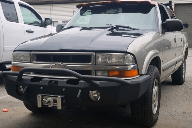 Hammerhead 600 56 0111 Chevy S10 ZR2 1994 2003 Front Winch Bumper Pre
