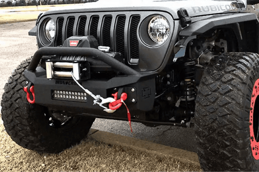Iron Cross GP-1202 Jeep Wrangler JL 2018-2019 Front Bumper Stubby With Bar