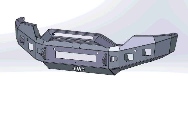 Hammerhead 600-56-0918 GMC Sierra 2500/3500 2015-2019 Front Bumper Non Winch Low Profile