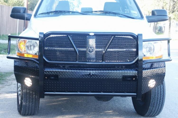 Frontier 300-40-6005 2006 - 2008 DODGE RAM 2500/3500 Front Bumper Replacements - BumperOnly