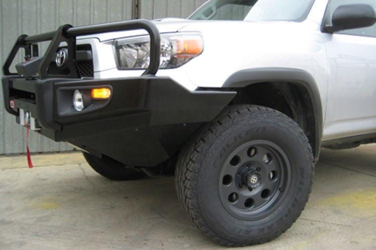 ARB 3421520B Toyota 4 Runner 2010-2013 Deluxe Front Bumper Winch Ready with Grille Guard, Black Powder Coat Finish