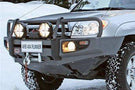 ARB 3421520B Toyota 4 Runner 2010-2013 Deluxe Front Bumper Winch Ready with Grille Guard, Black Powder Coat Finish