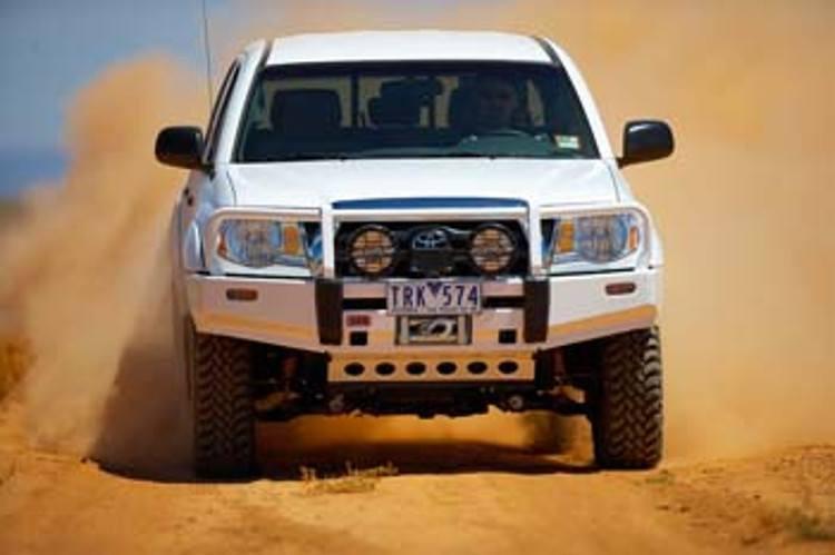 ARB Toyota Tacoma 2005-2011 Front Bumper Winch Ready with Grille Guard, Black Powder Coat Finish 3423030