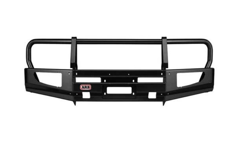 ARB 3423130 Toyota Tacoma 2005-2011 Deluxe Front Bumper Winch Ready with Grille Guard, Black Powder Coat Finish