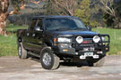 ARB 3462040 GMC Yukon and Yukon XL 2003-2007 Deluxe Front Bumper Winch Ready with Grille Guard, Black Powder Coat Finish